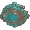 Ekena Millwork Kinsley Flowing Leaf Ceiling Medallion, Hand-Painted Copper Green Patina, 30 3/8"W x 20 3/4"H x 1"P CM30KICGS - alternate 3